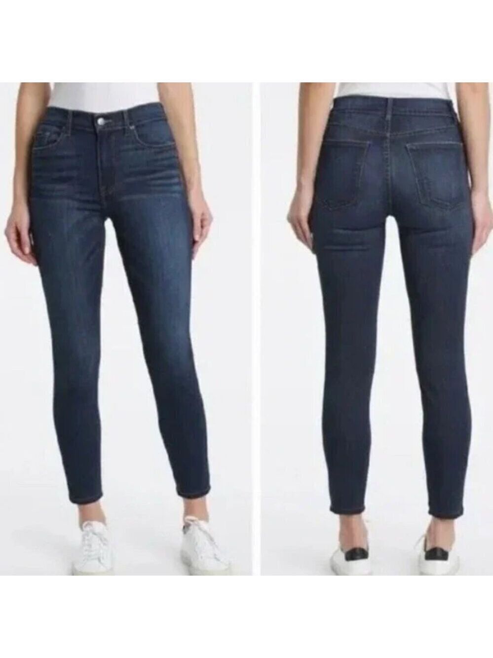 Pistola Revolve Skinny Ankle Jeans Size 31 Dark Wash Stretch Style #P6731MTW-MDY